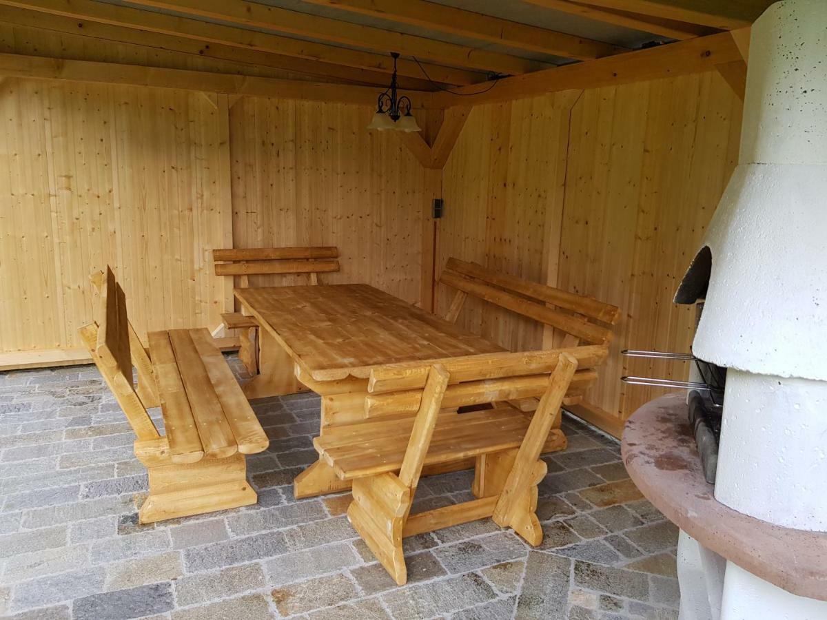 Holzhaus In Hinterstoder Villa Dış mekan fotoğraf